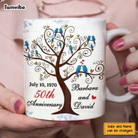 Personalized Anniversary Love Tree Mug JL181 23O47 thumb 1