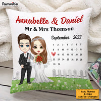Personalized Wedding Pillow JL182 85O53 thumb 1
