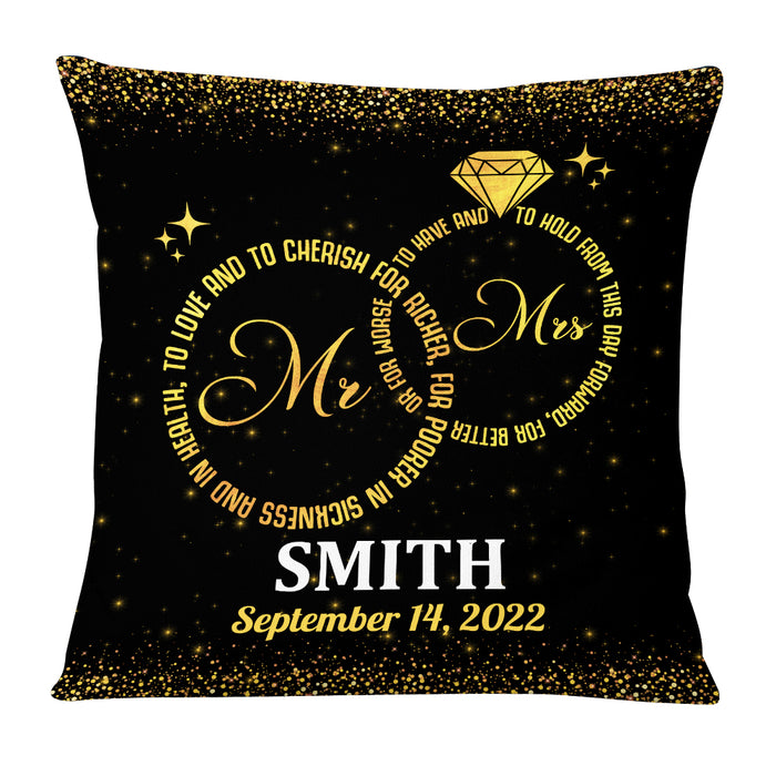 Personalized Wedding Pillow JL183 85O53 1