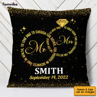 Personalized Wedding Pillow JL183 85O53 thumb 1