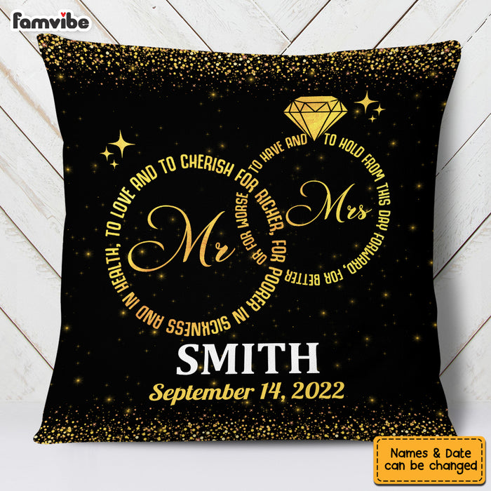 Personalized Wedding Pillow JL183 85O53 1