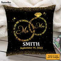 Personalized Wedding Pillow JL183 85O53 thumb 1