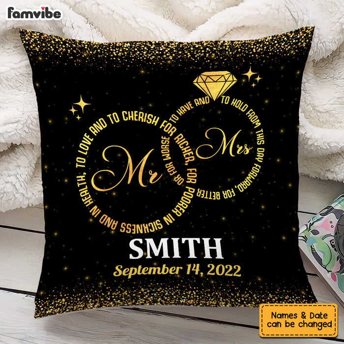 Personalized Wedding Pillow JL183 85O53 1