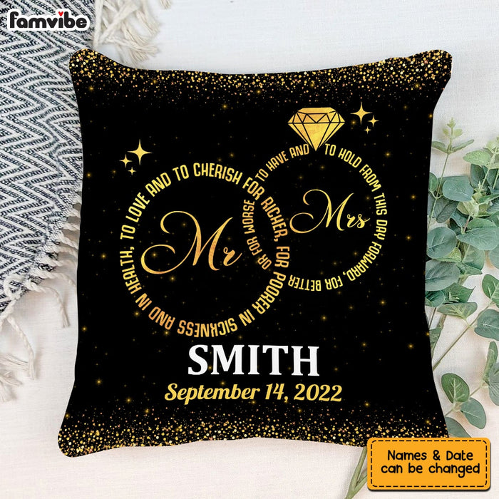 Personalized Wedding Pillow JL183 85O53 1