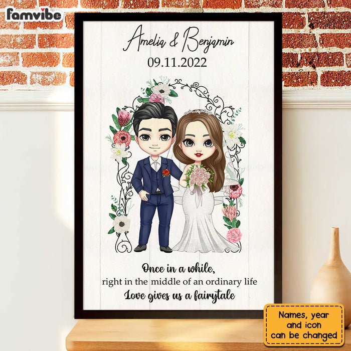 Personalized Wedding Poster JL184 85O28 1