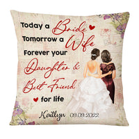 Personalized Mother Of The Bride Wedding Pillow JL192 32O53 thumb 1