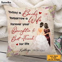 Personalized Mother Of The Bride Wedding Pillow JL192 32O53 thumb 1