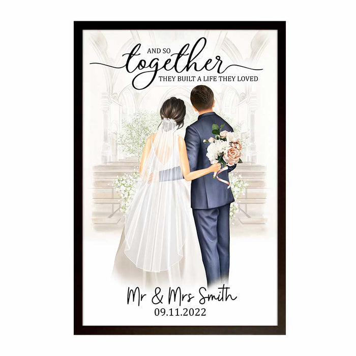 Personalized Wedding Poster JL191 85O34 1