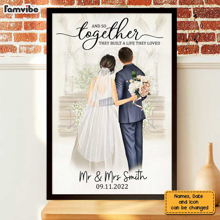 Personalized Wedding Poster JL191 85O34 1