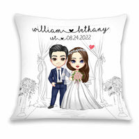 Personalized Wedding Pillow JL192 85O34 thumb 1