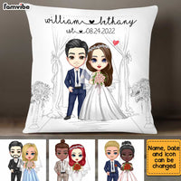 Personalized Wedding Pillow JL192 85O34 thumb 1
