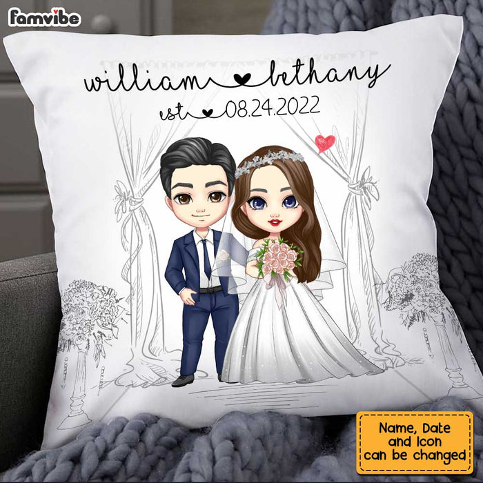Personalized Wedding Pillow JL192 85O34 1