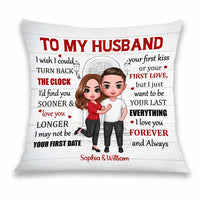Personalized To My Husband Pillow JL207 23O34 thumb 1