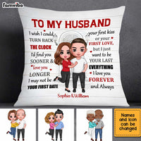Personalized To My Husband Pillow JL207 23O34 thumb 1