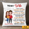 Personalized To My Wife Pillow JL206 23O53 1