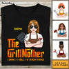 Personalized Mom Grill BBQ T Shirt JL211 23O53 1