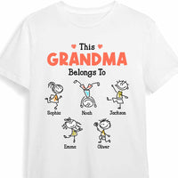 Personalized Grandma Drawing T Shirt JL212 23O47 thumb 1