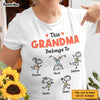 Personalized Grandma Drawing T Shirt JL212 23O47 1