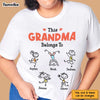 Personalized Grandma Drawing T Shirt JL212 23O47 1