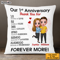 Personalized Happy Anniversary Pillow JL2111 23O53 thumb 1