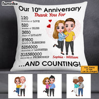 Personalized Happy Anniversary Pillow JL2111 23O53 thumb 1