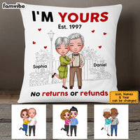 Personalized Couple I'm Yours Pillow JL213 23O53 thumb 1