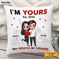 Personalized Couple I'm Yours Pillow JL213 23O53 thumb 1