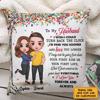 Personalized To My Husband Pillow JL216 23O28 thumb 1
