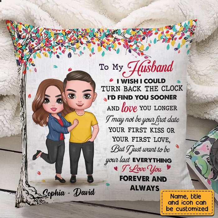 Personalized To My Husband Pillow JL216 23O28 1