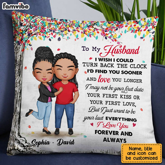 Personalized To My Husband Pillow JL216 23O28 1