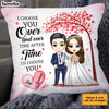 Personalized Wedding I Choose You Mr And Mrs Pillow JL222 23O34 1