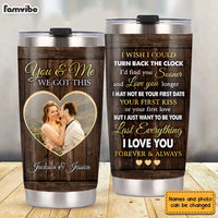 Personalized Couple Photo Steel Tumbler JL215 30O31 thumb 1