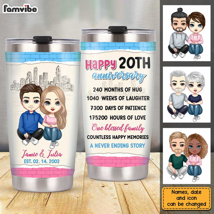 Personalized Anniversary Steel Tumbler JL213 30O31 1