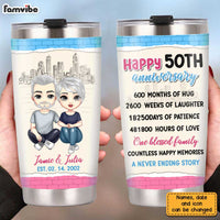 Personalized Anniversary Steel Tumbler JL213 30O31 thumb 1