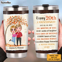 Personalized Anniversary Steel Tumbler JL212 30O31 thumb 1