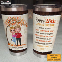 Personalized Anniversary Steel Tumbler JL212 30O31 thumb 1