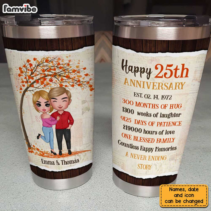 Personalized Anniversary Steel Tumbler JL212 30O31 1