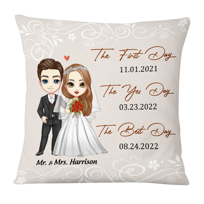 Personalized Wedding Pillow JL228 32O53 1
