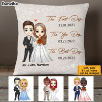 Personalized Wedding Pillow JL228 32O53 thumb 1