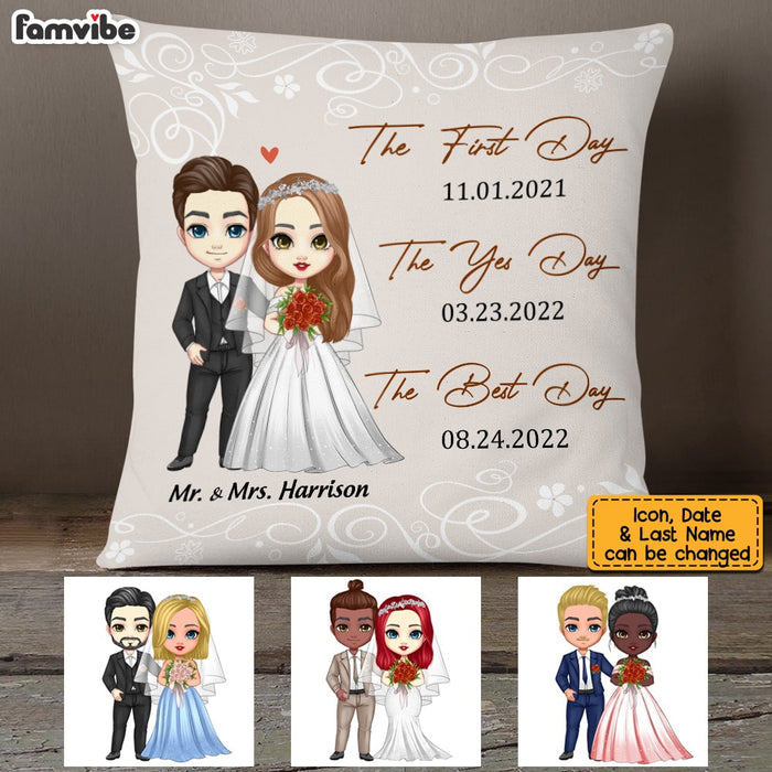 Personalized Wedding Pillow JL228 32O53 1