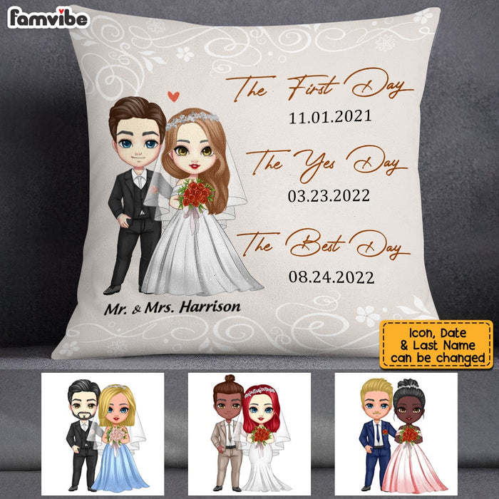 Personalized Wedding Pillow JL228 32O53 1