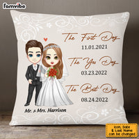 Personalized Wedding Pillow JL228 32O53 thumb 1