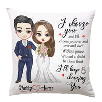 Personalized Wedding Pillow JL221 85O28 thumb 1