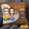 Personalized Couple Together Since Retro Pillow JL221 58O31 1