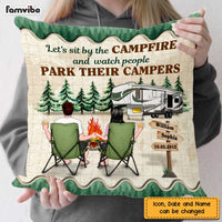Personalized Camping Couple Pillow JL222 30O47 thumb 1