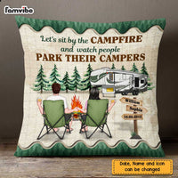 Personalized Camping Couple Pillow JL222 30O47 thumb 1