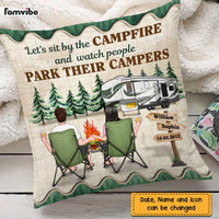 Personalized Camping Couple Pillow JL222 30O47 thumb 1