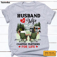 Personalized Couple Camping T Shirt JL221 30O28 thumb 1