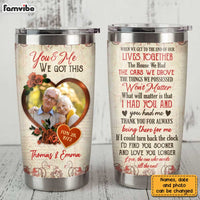 Personalized Couple Photo Steel Tumbler JL2212 30O31 thumb 1