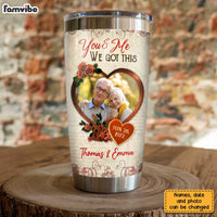 Personalized Couple Photo Steel Tumbler JL2212 30O31 thumb 1
